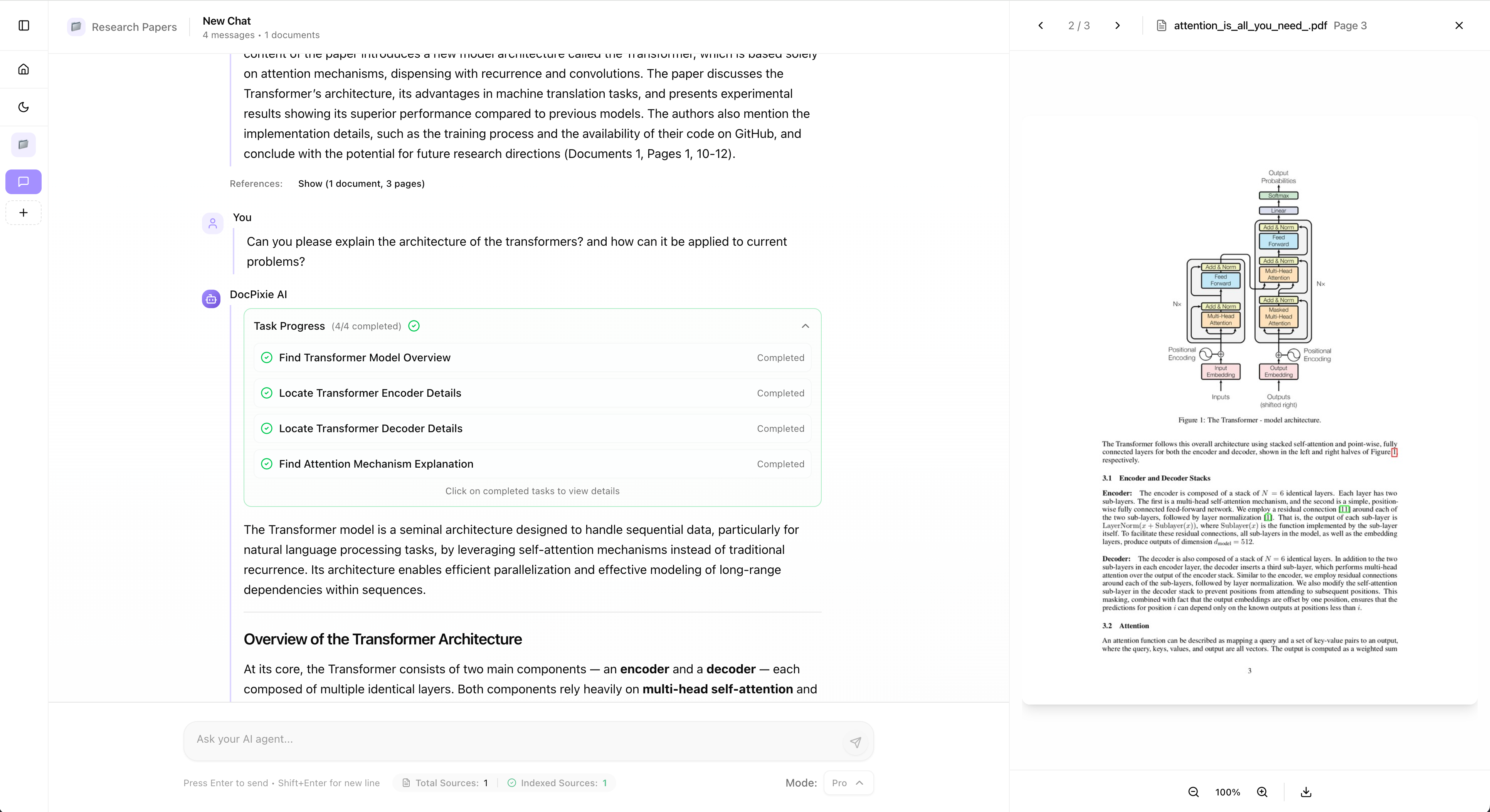 DocPixie App Interface